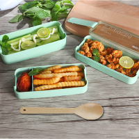 可爱日式微波炉饭盒便当盒学生分隔饭盒2层3成人分格水果餐盒多层