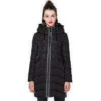 大羽女士中长款羽绒服9741