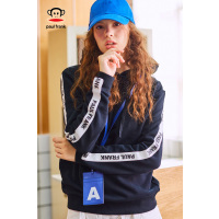 paulfrank/大嘴猴2018秋款长袖圆领卫衣侧边花纹套头衫休闲上衣棉