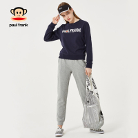 Paul Frank/大嘴猴新款女士两件套秋冬时尚舒适运动居家女套装亲肤舒适上衣裤子女瑜伽服棉