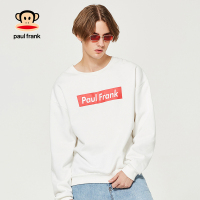 大嘴猴(paul frank)秋冬男士舒适长袖运动时尚休闲纯棉套头卫衣男