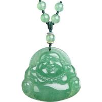 石头记2017新款民族风东陵玉佛坠长项链男女保平安送家人送朋友