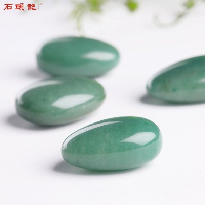 iSTONE/石头记天然水晶石摆件吊坠把玩件DIY收藏品玉石饰品东陵玉