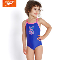 speedo女童儿童连体泳衣 可爱图案舒适贴身 2-6岁小童泳装