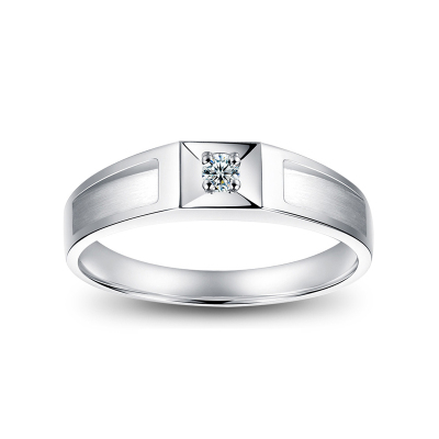 Leysen1855莱绅通灵珠宝 钻戒 王的约定钻石结婚戒指 对戒 情侣戒指 男戒