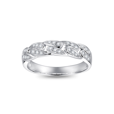 Leysen1855莱绅通灵珠宝钻戒 皇家华尔兹钻石戒指 结婚钻戒 情侣戒指 女戒 对戒