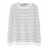 森马毛衣针织衫男春秋长袖年轻时尚条纹线衣男士宽松圆领外套男装