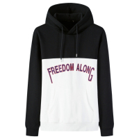 森马连帽卫衣男春秋时尚加厚卫衣男士外套拼接帽衫秋装长袖潮男