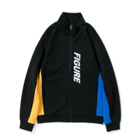 Semir森马夹克男2019春秋立领插肩袖撞色印花茄克青少年个性外套