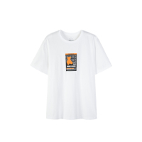 【满198减100预估价：45】森马夏季2020新款短袖t恤圆领衫青少年纯棉打底上衣打底衫印花潮