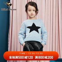 minipeace女童短裤夏季酷酷小女孩皮裤儿童短裤秋装新款