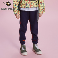 minipeace太平鸟童装春季宝宝裤子男休闲针织裤洋气春秋款
