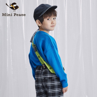 Mini Peace太平鸟童装春季儿童毛衣男童套头洋气针织衫休闲春秋装