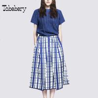 tobebery欧洲站名媛洋气套装裙女秋装2018新款时尚套裙气质两件套