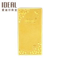 IDEAL爱迪尔投资黄金金条足金999收藏金条10g金砖送长辈领导