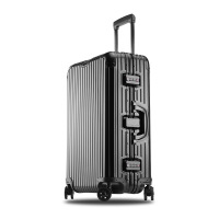 ZVIP正品20寸全铝镁合金旅行拉杆箱商务女韩版小清新学生个性铝框旅行箱万向轮男