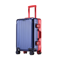 ZVIP正品【纪念版】24寸全铝镁合金拉杆箱旅行箱个性金属行李箱万向轮商务登机箱出国托运箱包男女