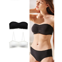 歌瑞尔无肩带防滑抹胸内衣防走光裹胸打底无钢圈文胸180850A