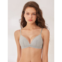 歌瑞尔性感薄款舒适无钢圈内衣甜美可爱蕾丝少女文胸罩190401A