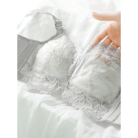 歌瑞尔性感蕾丝薄款透气内衣侧收无钢圈大胸显小女士文胸190754A