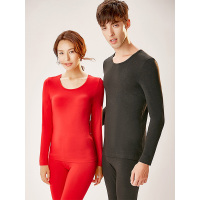 歌瑞尔冬季性感简约情侣内衣男女士打底秋衣秋裤套装19014CT
