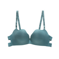 歌瑞尔性感时尚甜美女士光面内衣小胸聚拢无钢圈文胸罩200005A