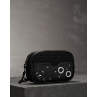 梅赛德斯-奔驰(Mercedes-Benz)女士简约格纹斜挎单肩包