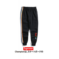 Supreme秋冬男士休闲长裤加绒卫裤