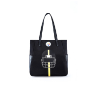 头盔印花设计手提单肩包包