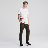 爱国者logo印花短袖T恤