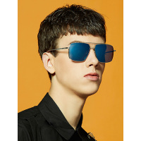 MOLSION陌森新款高清偏光男士太阳镜司机开车驾驶镜全框蛤蟆镜MS8019