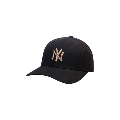 美职棒MLB棒球帽子 气质单品街头刺绣潮 学生青少年男女通用遮阳鸭舌帽ny洋基队 小标NY黑帽