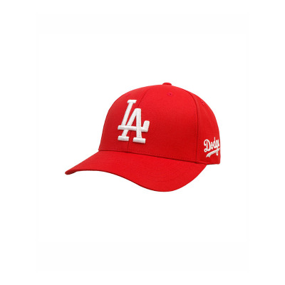 MLB美职棒棒球帽LA道奇队潮流时尚男女款鸭舌帽情侣可调节遮阳帽子侧标字母