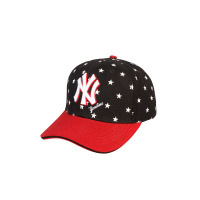 MLB美职棒棒球帽 经典波点描边遮阳帽