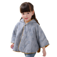 龙之涵 宝宝帽子斗篷 婴儿披风儿童男女宝宝保暖外出服披肩