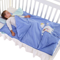 龙之涵 宝宝睡袋 婴儿睡袋儿童防踢被纯棉中大童四季通用