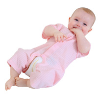 龙之涵 婴儿连体衣初生儿春夏爬服宝宝纯棉短袖哈衣0-1-24个月薄款和尚服