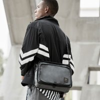 yok潮包帆布单肩包男斜挎包休闲韩版潮邮差包男包学生运动潮牌P1032