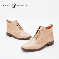 park dance2018冬季新款小清新时尚女士休闲靴低跟短靴PD58182107