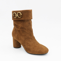 It's Q 2018新款冬靴女鞋源头粗跟中跟马丁靴