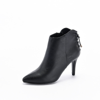 It's Q 冬季新款时尚百搭细跟高跟女秋冬靴子短靴