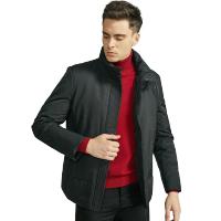 红豆旗下高端品牌轩帝尼(HETINNE)男装冬季男士短款羽绒服商务简约白鸭绒羽绒服男外套