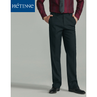 红豆旗下高端品牌轩帝尼(HETINNE)男装春夏轻薄长裤轻奢商务男士修身西裤休闲裤男