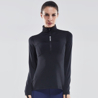 范斯蒂克(vansydical)运动紧身衣女健身房速干衣秋冬季跑步健身衣修身显瘦长袖瑜伽上衣