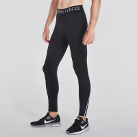 范斯蒂克(vansydical)紧身裤男运动健身裤秋冬跑步长裤篮球裤田径训练裤速干高弹打底裤