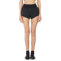 范斯蒂克(vansydical)瑜伽短裤女假两件防走光弹力健身短裤夏季速干透气跑步运动短裤女