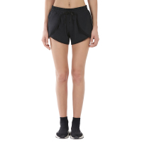 范斯蒂克(vansydical)夏季防走光假两件运动中长裤健身瑜伽跑步速干裤高腰运动短裤女