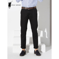 polo sport 休闲裤男秋季韩版百搭时尚裤子男潮 黑色