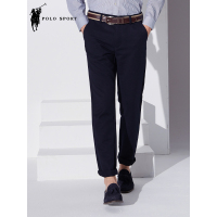 polo sport 休闲裤男秋季韩版百搭时尚裤子男潮 藏青色