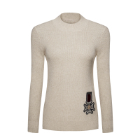 polo sport 针织衫女2018秋冬季新款女装高领韩版百搭打底外穿毛衣女 73QX400328848